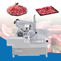 Nouvelle trancheuse à viande congelée automatique professionnelle, épaisseur réglable, lame en acier inoxydable, coupe-mouton, garantie 1 an pour boucher