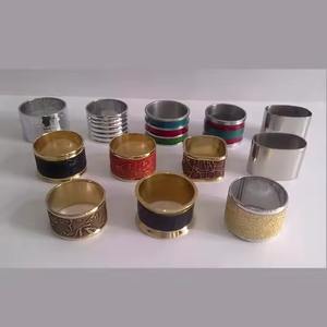 Best Quality <b>Metal</b> Round Napkin <b>Ring</b> Attractive Design Napkin Holder Tabletop Decor <b>for</b> Wedding Parties - Product Image 1