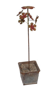 Estaca de jardín de hierro moderna en acabado elegante con palo de calidad duradera en precios al por mayor para plantas de jardín - Product Image 2