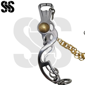 Chaîne de bridon pour cheval réglable, équilibrée, en acier inoxydable de qualité supérieure, service OEM ODM, meilleur fournisseur, dernière tendance - Product Image 5