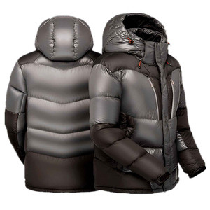 Chaqueta acolchada informal unisex para hombre, chaqueta con logotipos personalizados diseñados para calidez transpirable, ropa de calle elegante de invierno a la moda - Product Image 1