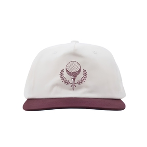 Casquette de golf légère bicolore haute performance, 5 panneaux, anti-humidité, avec logo personnalisé, étiquette tissée, fermeture snapback – Vente en gros - Product Image 2