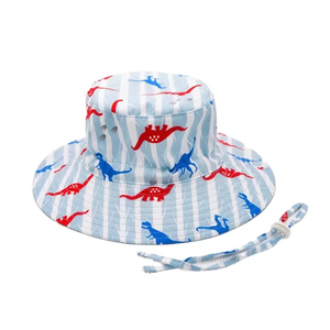 Paradise Kids Sun Full Impression Chapeaux Enfant Plage Seau Chapeau Enfants Protection Uv Extérieur Personnalisé Sublimation Seau Chapeaux - Product Image 1