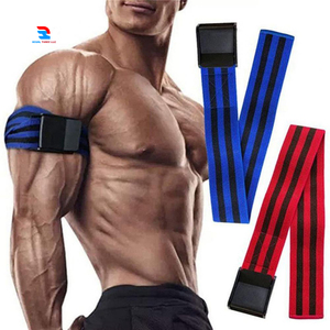 Haltérophilie Entraînement Gym Fitness Jambes Bras Soutient Fessiers Occlusion Haltérophilie Muscle Biceps Boucle Bandes De Débit Sanguin - Product Image 1