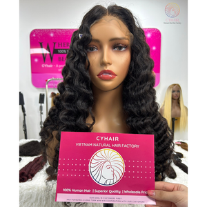 Paquetes de cabello humano de onda profunda sin procesar de proveedor de paquetes de cabello vietnamita crudo 100% barato - Product Image 5