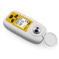 Digital 0-35% Brix Refractometer ST335A Optical Instrument +/-0.2% Accuracy for Sugar Concentration Beverages Drinks Backlight