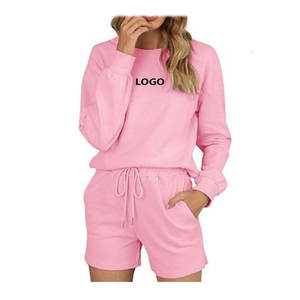 ชุดเสื้อผ้า2ชิ้นสำหรับผู้หญิงขนาดใหญ่พิเศษเซตเสื้อยืดชุดสั้นสำหรับผู้หญิงชุดสองชิ้น2025ฤดูร้อน - Product Image 1