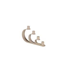 Support votif en métal en fer fait main avec défilement artistique et design moderne pour la décoration intérieure de la maison de Noël Ambiance confortable - Product Image 1