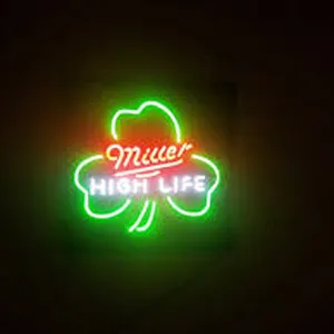 Découvrez l'ambiance classique avec l'enseigne au néon Miller High Life: Enseigne au néon LED authentique pour bars, restaurants et décoration intérieure