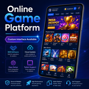 แพลตฟอร์มความบันเทิงเกมออนไลน์ดิจิทัล แอปเกมพร้อมอัปเดตผ่านคลาวด์ สำหรับระบบเกมหลายเกม ใช้ในอาร์เคดและห้องเกม ผลิตในสหรัฐอเมริกา - Product Image 1