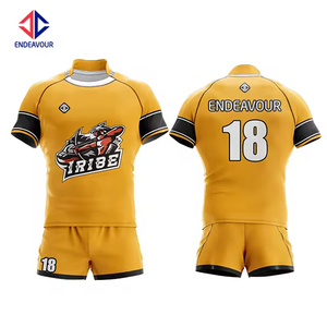 Vente en gros de maillot de rugby à sublimation personnalisé de Chine maillot imprimé respirant de grande taille au design fidjien - Product Image 5