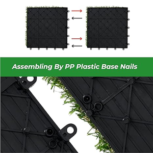 Top bon prix HPG-6202 Offre Spéciale intérieur extérieur tapis de jardin carreaux de gazon artificiel pour la décoration de paysage - Product Image 5