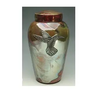 Indian Handcrafted Memorial Urn Top Factory Direct Market Metal Cremation Urn Attractive Custom Logo Adult Ashes Urn