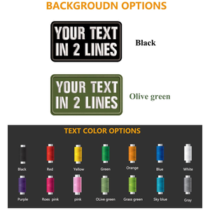 Diseña tus Propios Parches Reflectantes Personalizados de Tela Twill de Alta Calidad, Parches Personalizados para Planchar y Coser con tu Logotipo o Imagen - Product Image 3