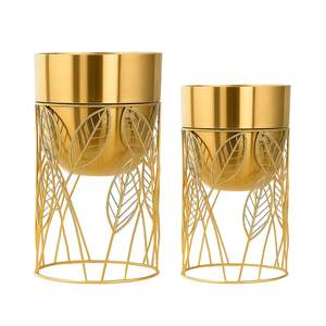 Urna Decorativa de Latón con Diseño de Flores, Pájaros y Mariposas para Decoración del Hogar, Estilo Tradicional - Product Image 3