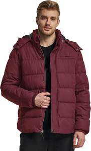 Chaqueta Acolchada con Pasamontañas de Lona Ligera, Diseño Más Reciente de 2025, Cubre Todo el Rostro, Ecológica, Impermeable, Resistente al Viento, Personalizable con Marca - Product Image 5