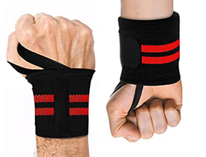 Bandes de poignet en coton hautement élastiques pour la musculation, bandes de maintien pour les mains pour la musculation et la force athlétique - Product Image 1