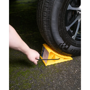 Truck Wheel Chock <b>Block</b>/Support Equipment Wheel Chocks - Product Image 1