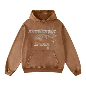 Logotipo personalizado Algodón Moda Pullover Fleece Sublimación 400 Gsm Sudaderas con capucha para hombre con sublimación personalizada - Product Image 2