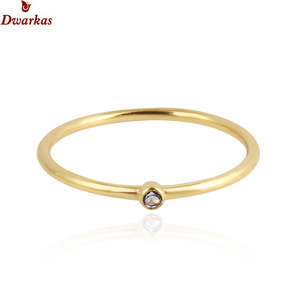 Anillo minimalista de plata de ley 925 chapado en oro con piedra preciosa de rubí natural, precio de fábrica de alta calidad para bodas - Product Image 6