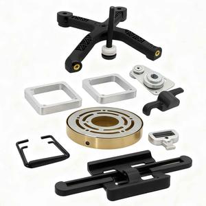 บริการชิ้นส่วน CNC 5แกนเหล็กกล้าคาร์บอนอลูมิเนียมอลูมิเนียมอลูมิเนียมเหล็กกล้าสเตนเลส CNC กลึง CNC บริการชิ้นส่วนเครื่องจักรกล - Product Image 5