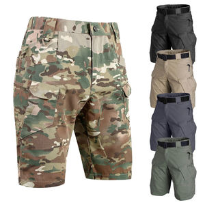 Wholesale Men's Casual <b>Camo</b> <b>Cargo</b> <b>Shorts</b> Breathable Canvas Multi Pocket Half Trousers Summer Fashion Streetwear - Product Image 6