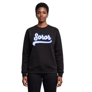 เสื้อสเวตเชิ้ตคอกลมสีดำ 20 Zeta Phi Beta Soror รุ่น 1920 แรงบันดาลใจจากสมาคมนักศึกษาหญิงกรีก  สำหรับผู้หญิงที่ดีเยี่ยม ผลิตจากผ้าฝ้ายพรีเมียม - Product Image 5