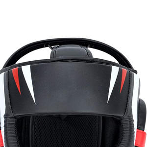 หมวกกันกระแทกสำหรับชกมวย น้ำหนักเบา ระบายอากาศได้ดี ป้องกันการลื่นไถล ผลิตจาก PU สำหรับฝึกคาราเต้และมวยไทย - Product Image 4