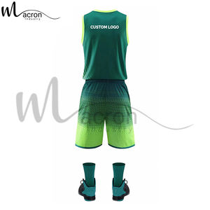 Uniforme de Baloncesto Reversible Juvenil de Primera Calidad, Último Modelo, Alto Rendimiento, Nuevo Diseño, Conjuntos de Uniformes Lisos para Equipos Deportivos - Product Image 6