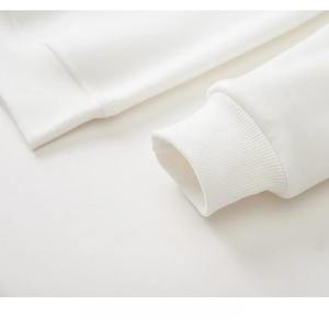 2025 Autumn Pullover Sweater Plain Knit Pullover <b>Sweatshirt</b> 100% Cotton Long Sleeve Casual Breathable Long Sleeve <b>Black</b> Printed - Product Image 6