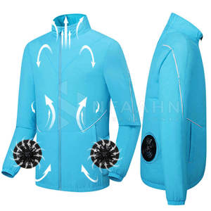 Sudaderas con capucha de enfriamiento de malla transpirable Tela mezclada de algodón Perfecta para actividades al aire libre Sudaderas con capucha de enfriamiento - Product Image 1