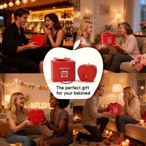 Fiore Preservato Rosa Rossa con Collana a Cuore <span class=keywords><strong>in</strong></span> Argento Sterling Ti Amo <span class=keywords><strong>in</strong></span> <span class=keywords><strong>100</strong></span> <span class=keywords><strong>Lingue</strong></span>, Regalo per Moglie, Mamma, Fidanzata - Product Image 6