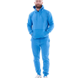 Ropa deportiva al por mayor con logotipo personalizado para hombre, conjunto de pantalones de chándal con capucha y Sudadera con capucha, chándal de verano para correr - Product Image 5