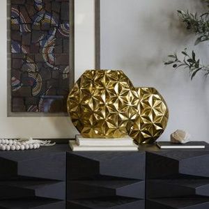 Jarrón de metal para decoración festiva que ofrece un encanto visual brillante, adecuado para eventos temáticos de celebración. - Product Image 5