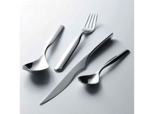 Ensemble de couverts alimentaires de qualité supérieure avec poignée torsadée classique Couverts en argent de forme personnalisée pour le dîner - Product Image 5