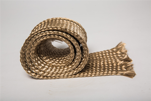 Manchon en fibre de verre de basalte extensible résistant aux hautes températures, manchon de protection résistant à la chaleur, manchon tissé en fibre de basalte - Product Image 5