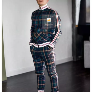 Chándal personalizado de poliéster para hombre, ropa deportiva - Product Image 3