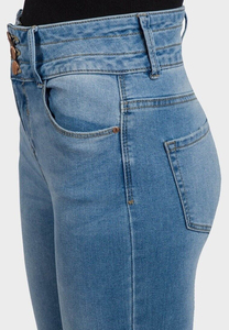 Prix d'usine Jeans en denim de haute qualité à la mode pour femmes Pantalons en jean droits à jambes larges - Product Image 3