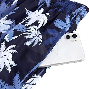 Pantalones cortos informales ligeros para hombre al por mayor, sublimación de algodón y poliéster con decoración de patrones, venta en línea - Product Image 4