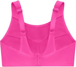 Digital Printing Logo High <b>Support</b> Racerback Sports Bra <b>Crop</b> <b>Top</b> Fitness Tights Beautiful Back Lace Scoop Neck Removable Pads - Product Image 3