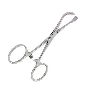 Pince à serviette Lorna en acier inoxydable de haute qualité 10cm pince à tube exportateur et fabricant par Surgiright - Product Image 5