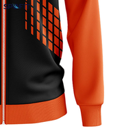 Chaqueta Bomber Ligera con Cuello Alto Deportivo y Logotipo Frontal, Diseño Personalizado con Impresión por Transferencia de Calor, Deportiva, Casual, para Hombre