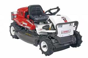 Tondeuse autoportée 4x4 à essence avec siège, volant et pneus larges pour tonte de sentiers - Product Image 2