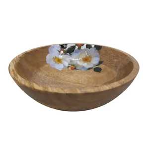 Vaisselle en bois naturel de qualité supérieure, vaisselle en bois façonnée à la main, texture lisse, présentation quotidienne des repas, durable, longue durée de vie - Product Image 5