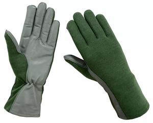 Gants de pilote supérieurs pour écran tactile de personnes de vol Gants Nomex en cuir de meilleure qualité - Product Image 1