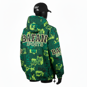 <b>Women</b> <b>Lightweight</b> Polyester Windbreaker <b>Jacket</b> Fabric Green Pullover Panels Custom Logo Print Windbreaker <b>Jacket</b> For <b>Women</b> - Product Image 5