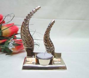 Portavelas de Metal con Acabado Dorado de Diseño Elegante, Portavelas Votivo Navideño, Decoración de Mesa, Portavelas Votivo a Bajo Precio - Product Image 5