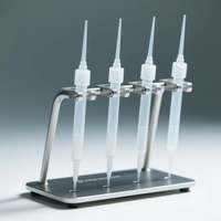 Support de pipettes de laboratoire personnalisé au meilleur prix pour micropipettes multimarques Support anti-basculement ABS OEM