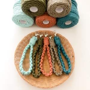 LLavero de macramé, pulsera de calidad Premium, llavero colgante de macramé de Isar internacional - Product Image 4