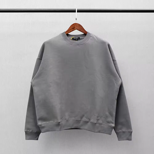 Sudaderas con capucha de calidad de lujo hombro caído sudadera cuadrada de gran tamaño suéter de cuello redondo de peso pesado Sudaderas con capucha - Product Image 3